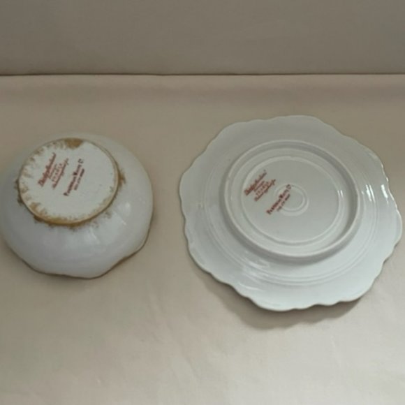 Limoges Dining Vintage Limoges Porcelain Ramekin And Saucer Poshmark